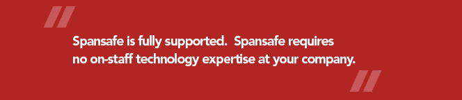 TimeCellar is fully supported and requires no on-staff technology expertise at your company.